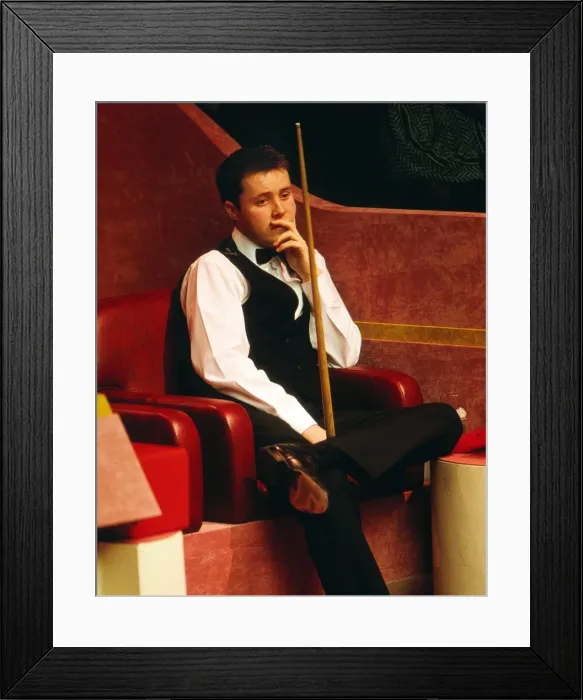 Framed Print : John Higgins - 1996 Embassy World Snooker Championship Framed Print : John Higgins - 1996 Embassy World Snooker Championship