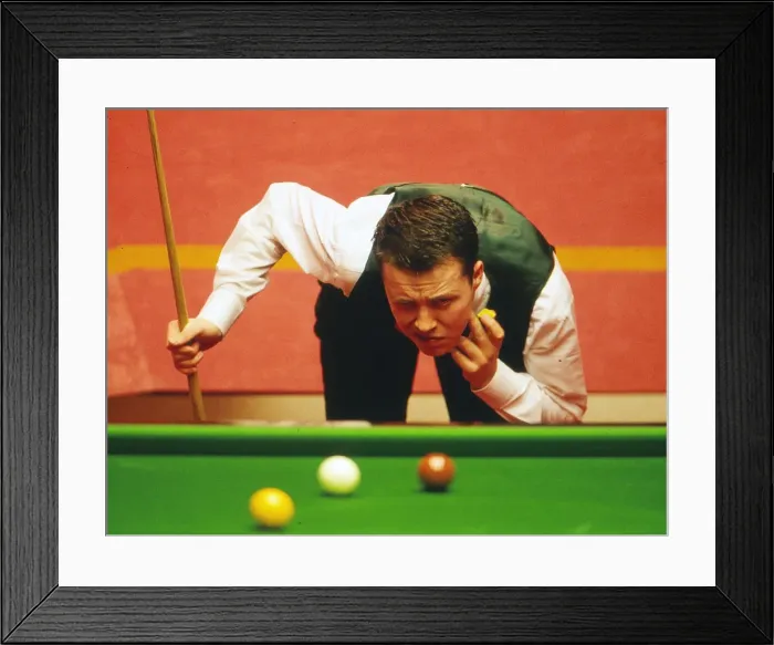 Framed Print : John Higgins - 1996 Embassy World Snooker Championship Framed Print : John Higgins - 1996 Embassy World Snooker Championship