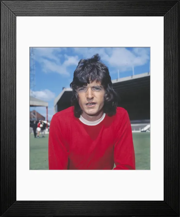 Framed Print : Willie Morgan - Manchester United