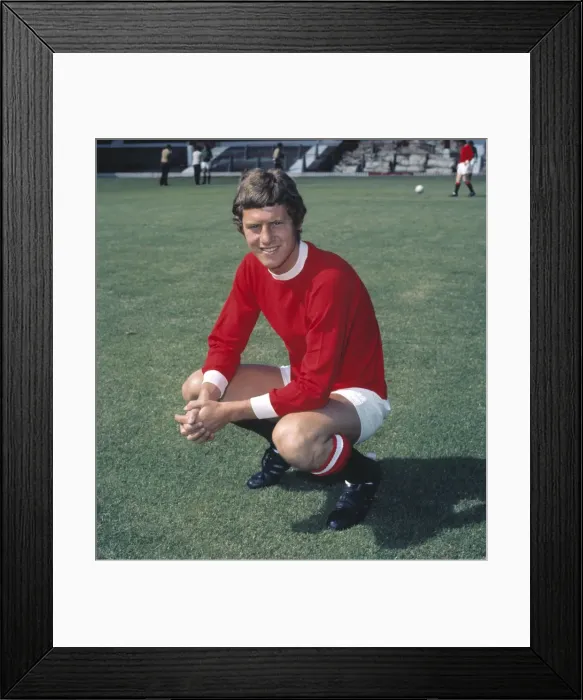 Framed Print : Brian Kidd - Manchester United Framed Print : Brian Kidd - Manchester United