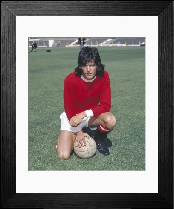 Framed Print : Willie Morgan - Manchester United