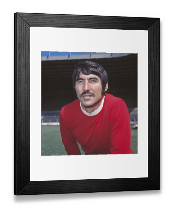 Framed Print : Tony Dunne - Manchester United Framed Print : Tony Dunne - Manchester United