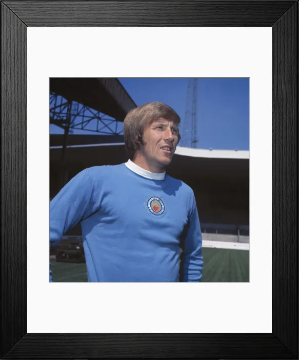 Framed Print : Colin Bell - Manchester City Framed Print : Colin Bell - Manchester City