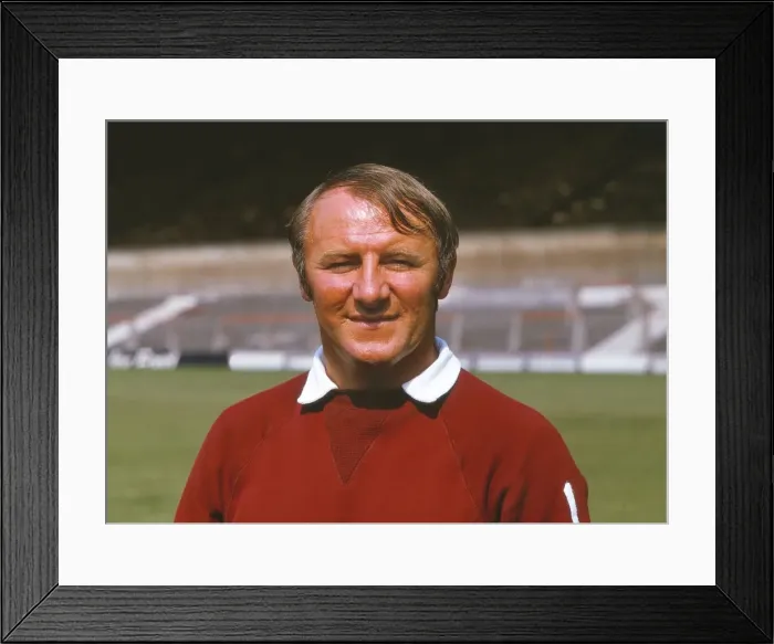 Framed Print : Tommy Docherty - Manchester United manager Framed Print : Tommy Docherty - Manchester United manager