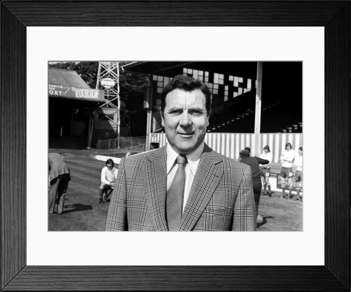 Framed Print : Allan Brown - Bury Manager Framed Print : Allan Brown - Bury Manager
