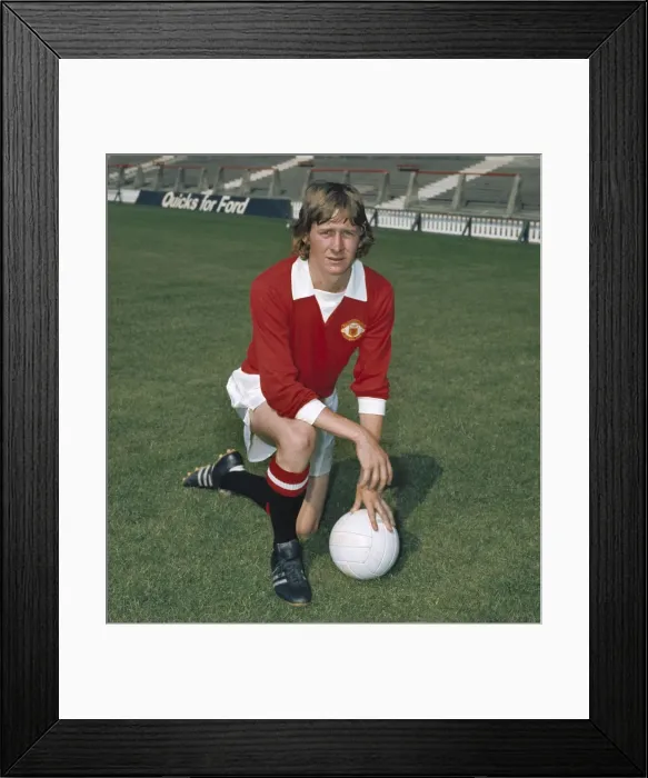 Framed Print : Gerry Daly - Manchester United Framed Print : Gerry Daly - Manchester United