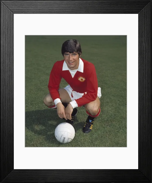 Framed Print : Martin Buchan - Manchester United Framed Print : Martin Buchan - Manchester United