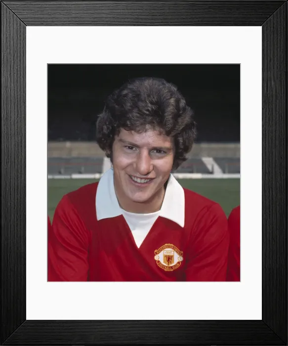 Framed Print : Brian Kidd - Manchester United Framed Print : Brian Kidd - Manchester United