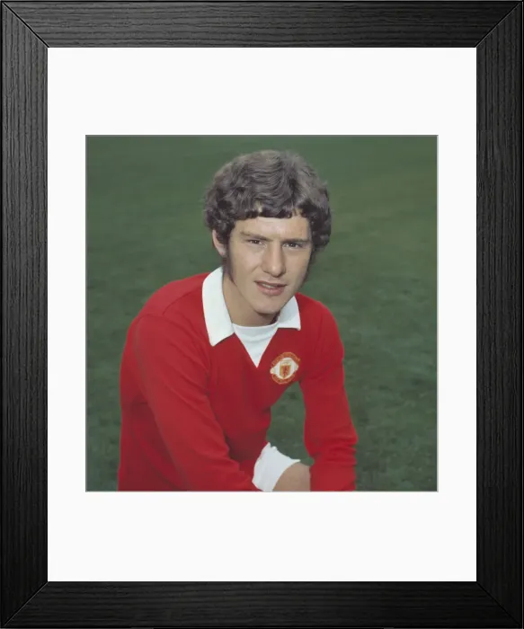 Framed Print : Brian Kidd - Manchester United