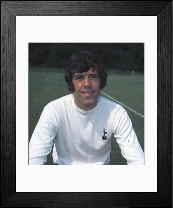 Framed Print : Mike England - Tottenham Hotspur Framed Print : Mike England - Tottenham Hotspur