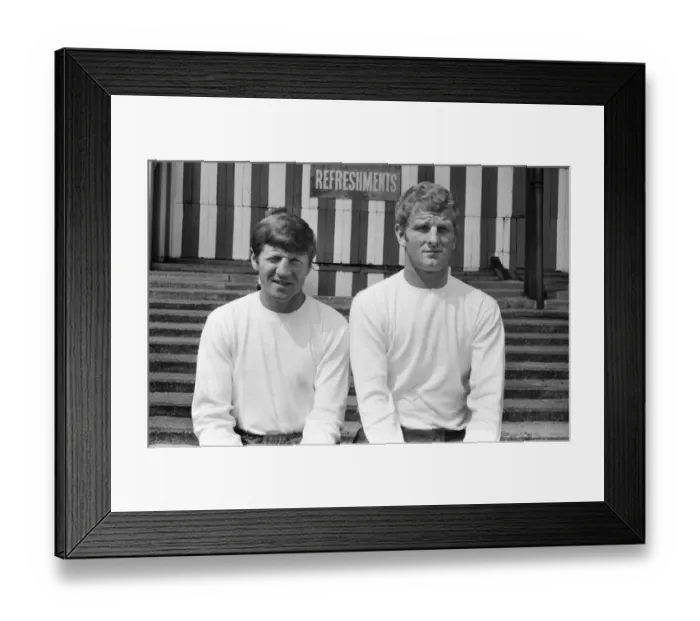 Framed Print : Ian Towers and Alec Lindsay - Bury