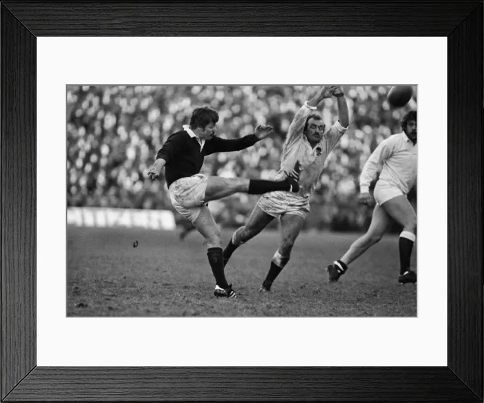 Framed Print : Scotlands Alan Lawson - 1979 Five Nations