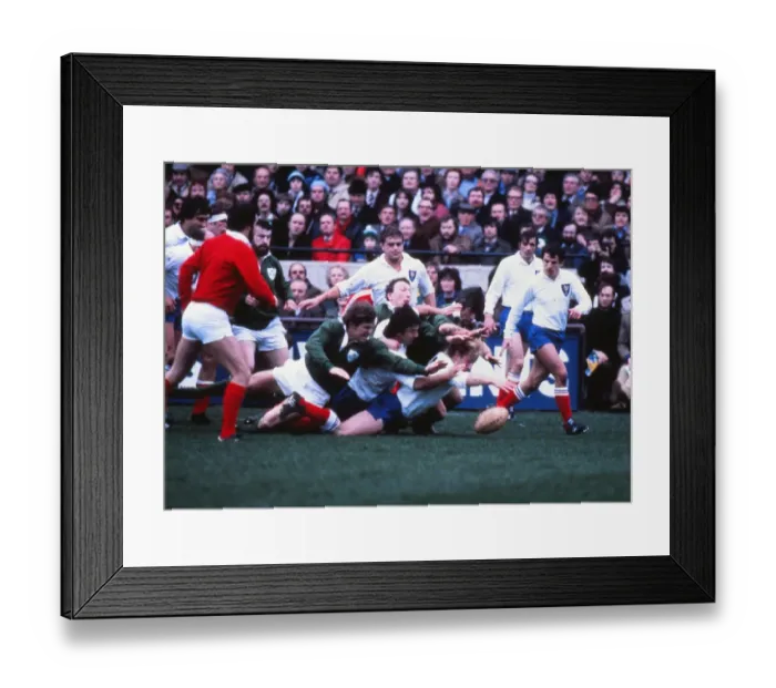 Framed Print : 5N 1981: Ireland 13 France 19