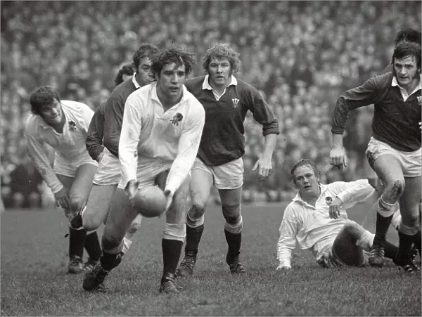 Englands Bob Wilkinson - 1976 Five Nations