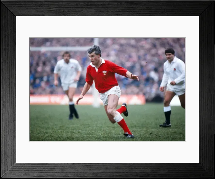 Framed Print : Eddie Butler - 1984 Five Nations Framed Print : Eddie Butler - 1984 Five Nations