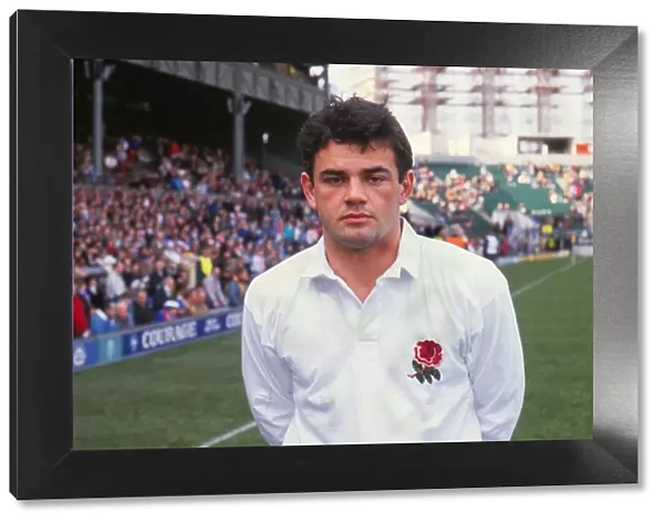 England captain Will Carling - 1990 Five Nations Championship