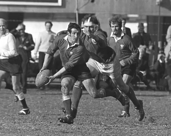 Gareth Edwards and Michael Molloy - 1969 Five Nations