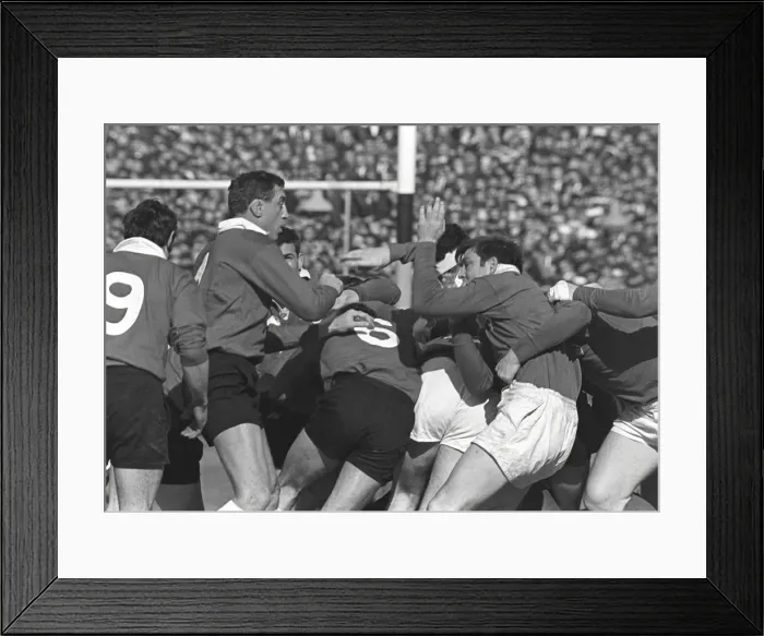 Framed Print : 1969 5N: Wales 24 Ireland 11