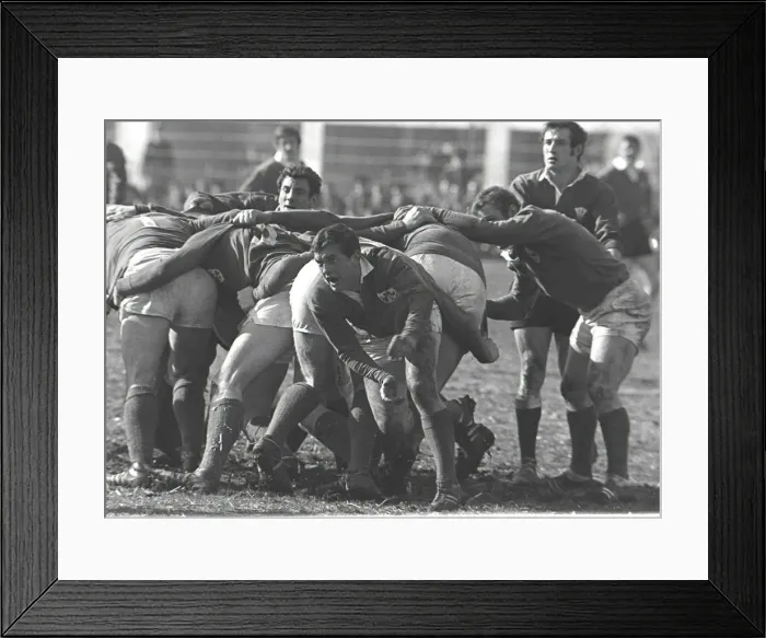 Framed Print : 1969 5N: Wales 24 Ireland 11