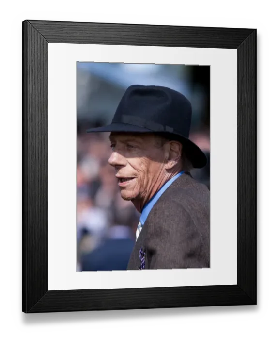 Framed Print : Sir Henry Cecil at the 2012 Ebor Festival Framed Print : Sir Henry Cecil at the 2012 Ebor Festival