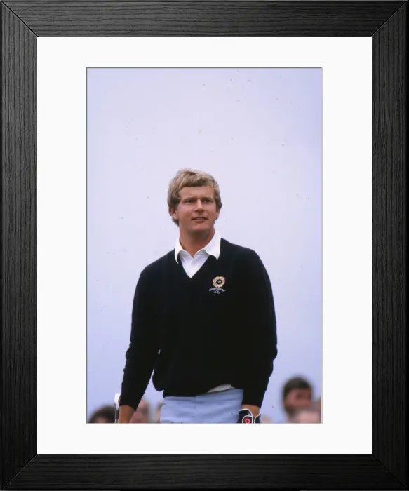 Framed Print : Sandy Lyle - 1981 Ryder Cup Framed Print : Sandy Lyle - 1981 Ryder Cup