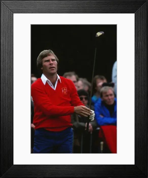 Framed Print : Ben Crenshaw - 1981 Ryder Cup Framed Print : Ben Crenshaw - 1981 Ryder Cup
