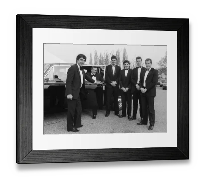 Framed Print : Gareth Edwards arrives at the 1986 Rugby World Awards Framed Print : Gareth Edwards arrives at the 1986 Rugby World Awards