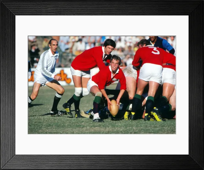 Framed Print : John Robbie - 1980 British Lions Tour to South Africa Framed Print : John Robbie - 1980 British Lions Tour to South Africa