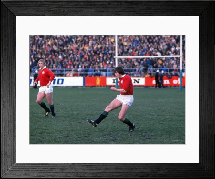 Framed Print : Andy Irvine - 1977 British Lions Tour of New Zealand Framed Print : Andy Irvine - 1977 British Lions Tour of New Zealand