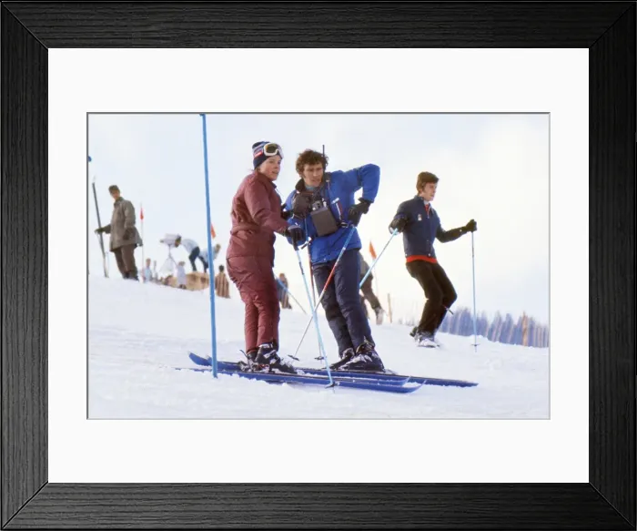 Framed Print : Valentina Iliffe - 1970 FIS World Ski Championship Framed Print : Valentina Iliffe - 1970 FIS World Ski Championship
