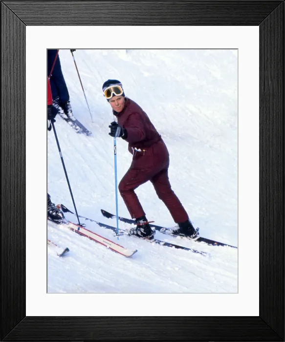 Framed Print : Valentina Iliffe - 1970 FIS World Ski Championship Framed Print : Valentina Iliffe - 1970 FIS World Ski Championship