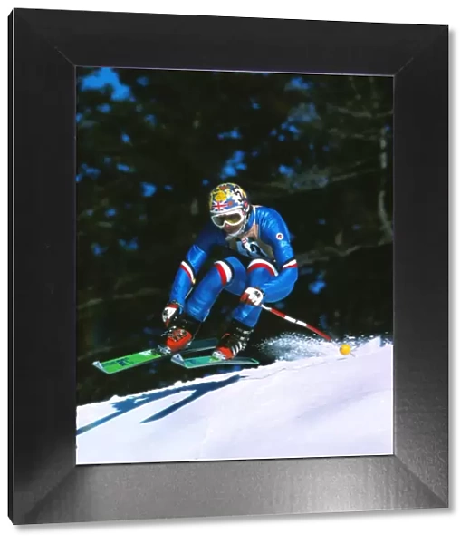 Peter Fuchs- 1976 Innsbruck Winter Olympics - Mens Downhill