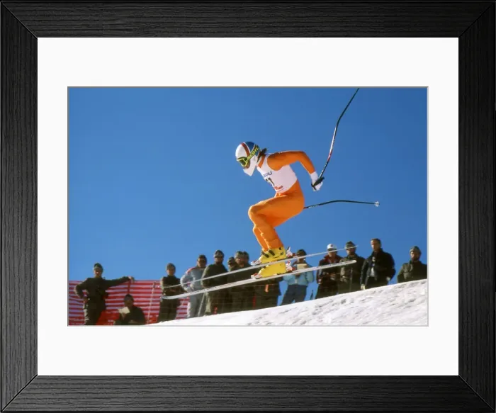 Framed Print : Graham Bell - 1987 FIS World Ski Championships Framed Print : Graham Bell - 1987 FIS World Ski Championships