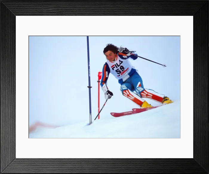 Framed Print : Graham Bell - 1987 FIS World Ski Championships Framed Print : Graham Bell - 1987 FIS World Ski Championships