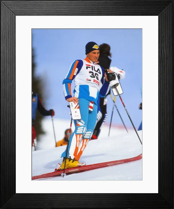 Framed Print : Martin Bell - 1987 FIS World Ski Championships Framed Print : Martin Bell - 1987 FIS World Ski Championships