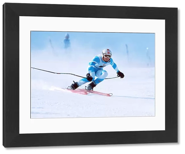 Freddie Burton - 1984 Sarajevo Winter Olympics - Mens Downhill