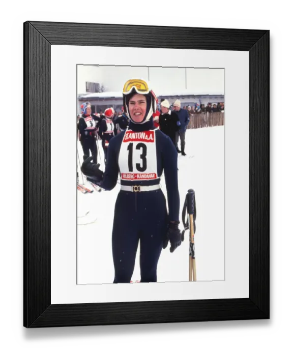 Framed Print : Divina Galica - 1969 FIS World Cup Framed Print : Divina Galica - 1969 FIS World Cup