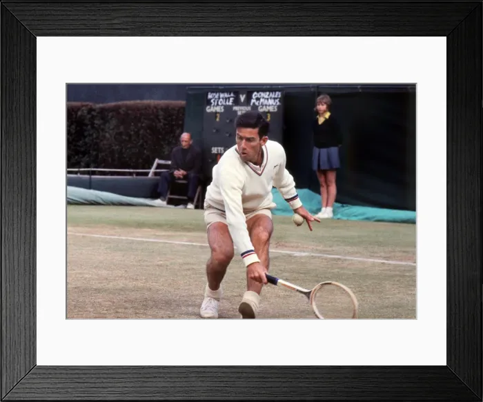 Framed Print : Ken Rosewall - 1969 Queens Club Championships Framed Print : Ken Rosewall - 1969 Queens Club Championships