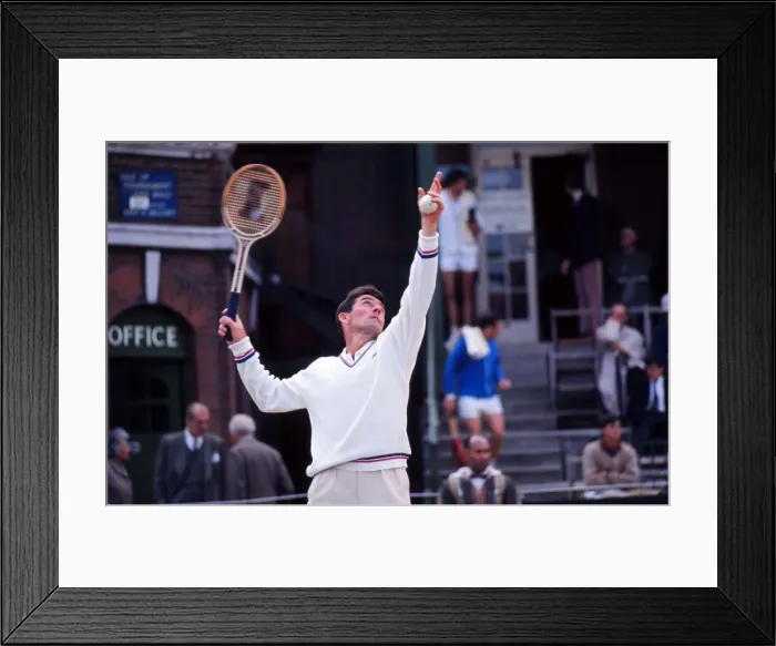 Framed Print : Ken Rosewall - 1969 Queens Club Championships Framed Print : Ken Rosewall - 1969 Queens Club Championships