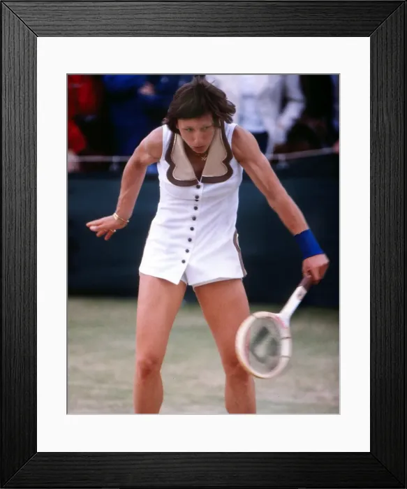 Framed Print : Martina Navratilova - 1979 Wimbledon Championships Framed Print : Martina Navratilova - 1979 Wimbledon Championships