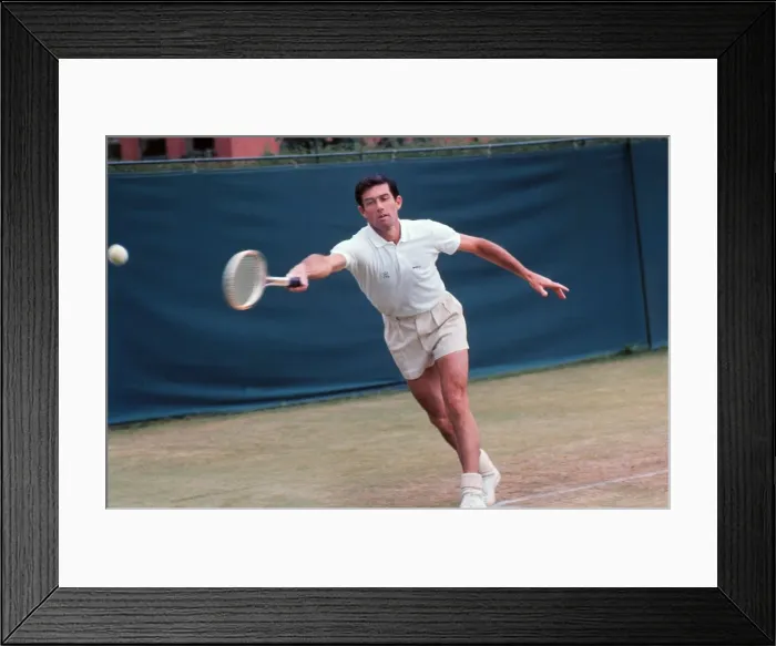 Framed Print : Ken Rosewall - 1969 Queens Club Championships Framed Print : Ken Rosewall - 1969 Queens Club Championships
