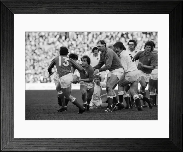 Framed Print : Frances Jacques Fouroux - 1977 Five Nations Framed Print : Frances Jacques Fouroux - 1977 Five Nations