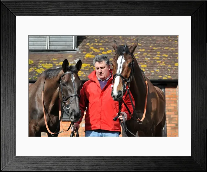 Framed Print : Denman & Kauto Star Framed Print : Denman & Kauto Star