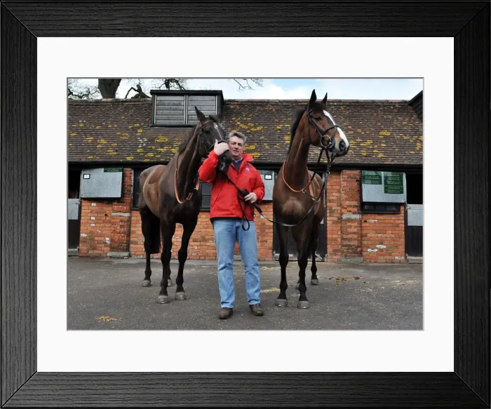 Framed Print : Denman & Kauto Star Framed Print : Denman & Kauto Star