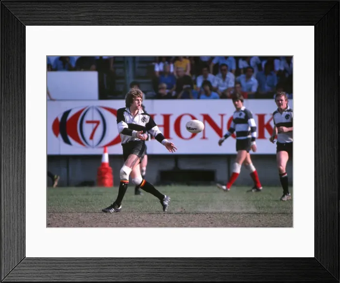 Framed Print : Nick Preston - 1981 Hong Kong Sevens Framed Print : Nick Preston - 1981 Hong Kong Sevens