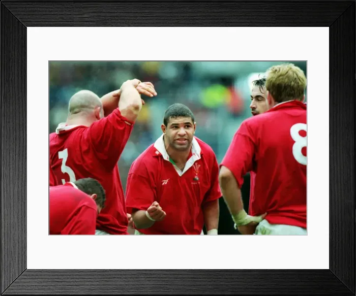 Framed Print : Wales Colin Charvis - 1999 Five Nations Framed Print : Wales Colin Charvis - 1999 Five Nations