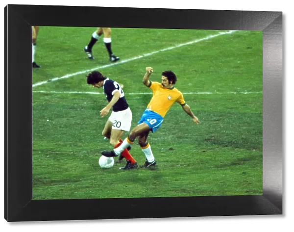Willie Morgan and Rivelino - 1974 World Cup