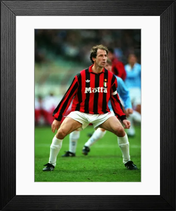 Framed Print : Franco Baresi - AC Milan Framed Print : Franco Baresi - AC Milan