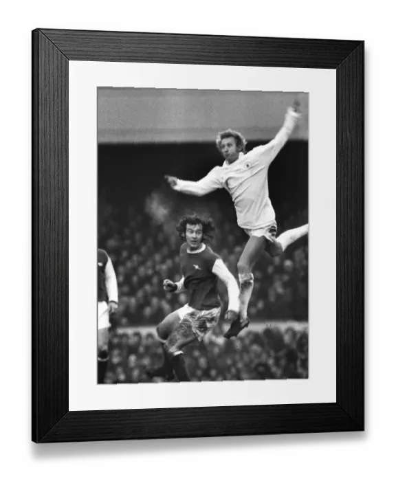 Framed Print : Manchester Uniteds Denis Law and Arsenals Peter Storey Framed Print : Manchester Uniteds Denis Law and Arsenals Peter Storey