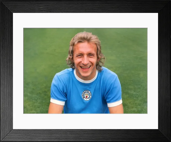 Framed Print : Denis Law - Manchester City Framed Print : Denis Law - Manchester City